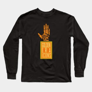 GOLDEN ERA ICONS logo Long Sleeve T-Shirt